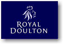 The company logo for Royal Doulton