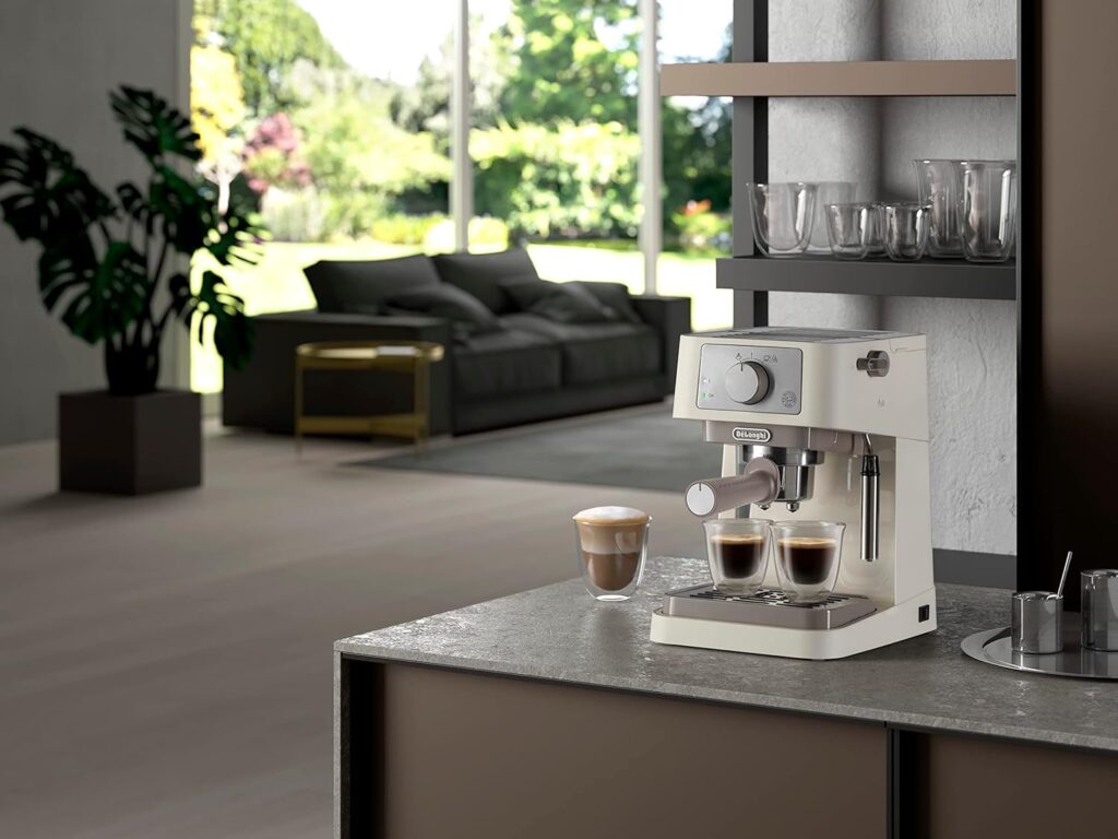 De'Longhi Coffee Machine Stilosa-2 in a room setting
