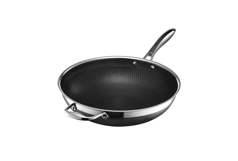 HexClad 30 cm Hybrid Wok