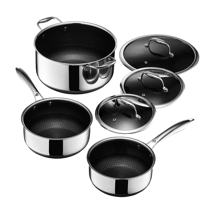 HexClad Hybrid Pot Set 6 PC