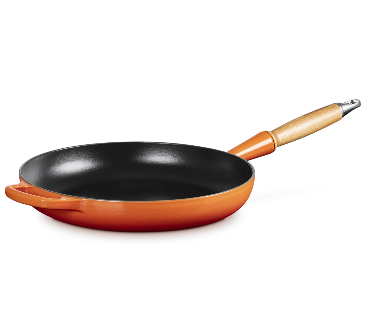 Le Creuset Cast Iron Frying Pan with Wooden Handle 28cm