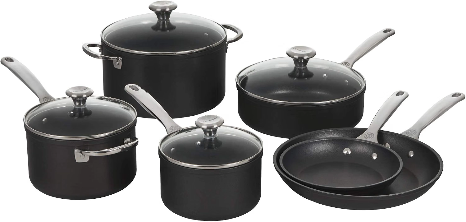 Le Crueset Toughened Nonstick PRO Cookware Set, 10 pc.