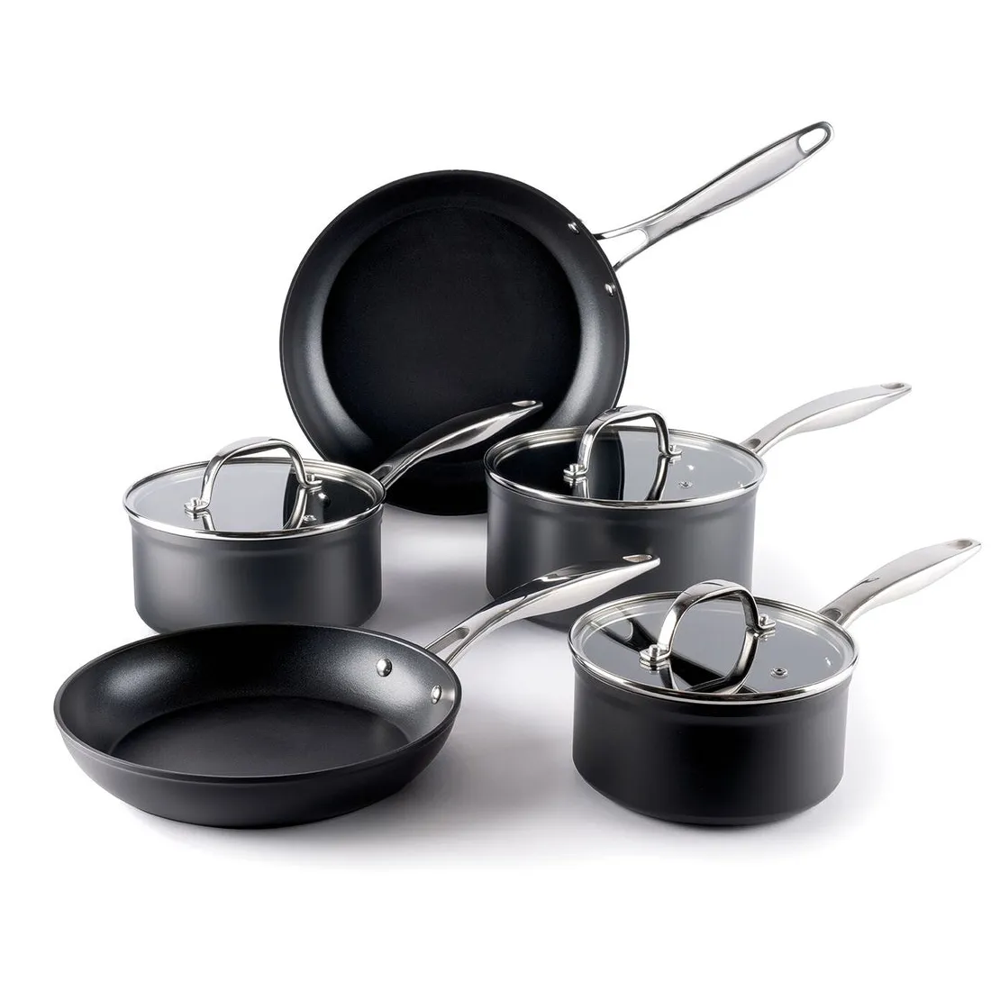Lakeland Hard Anodised 5-Piece Set
